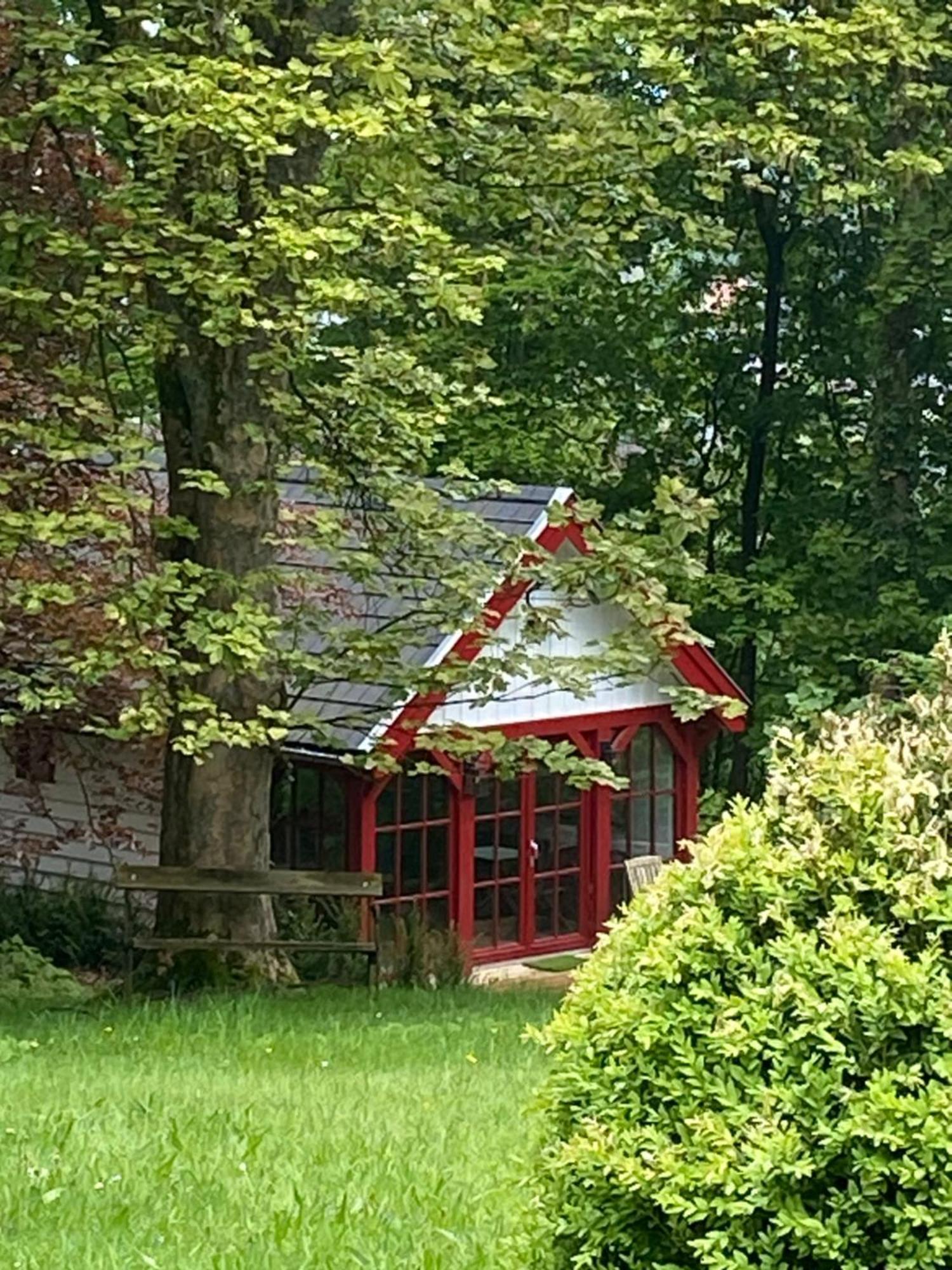 Hotel La Kabane Des Hetres Rouges Spa Exterior foto
